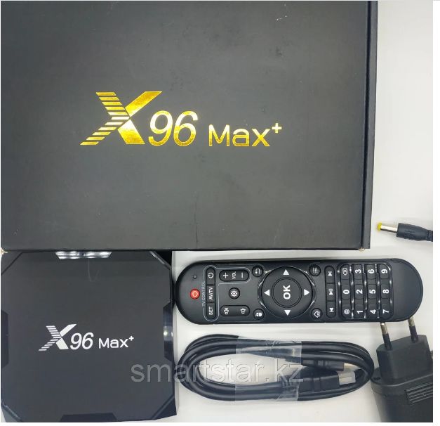 Smart TV box X96 Max plus 4/32гб! тв бокс на любой телевизор