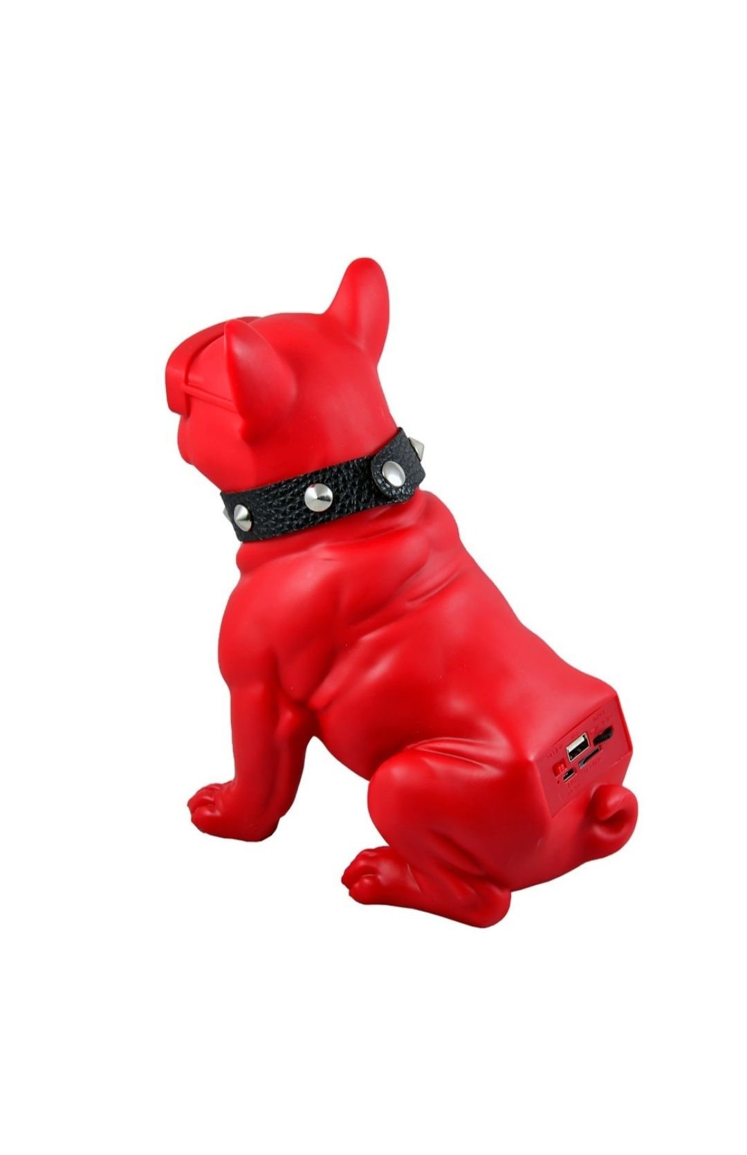 Boxa Portabila Bulldog Cu Bluetooth Cititor USB Card  Rosu preț redus