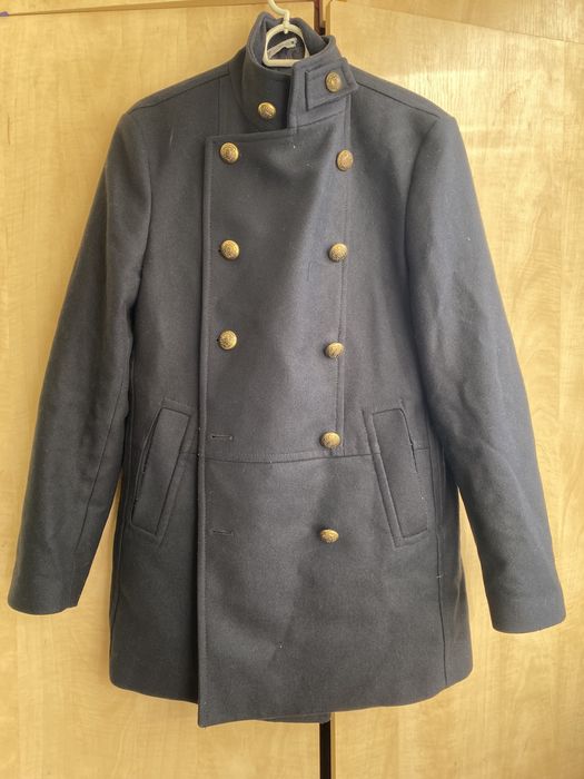 Palton zara ca nou matime m geaca neagra
