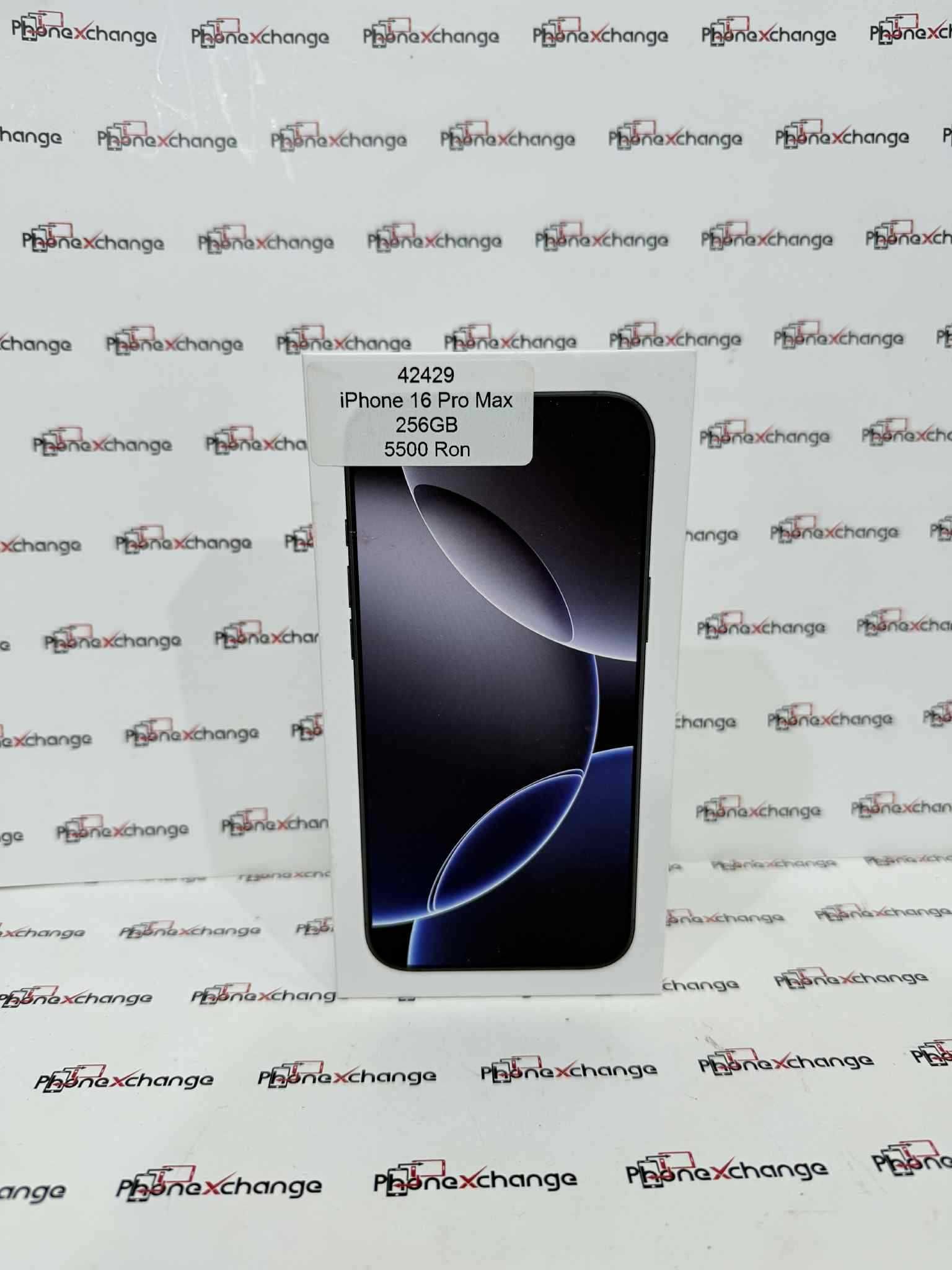 iPhone 16 Pro Max Black Neverlocked 256GB Sigilat