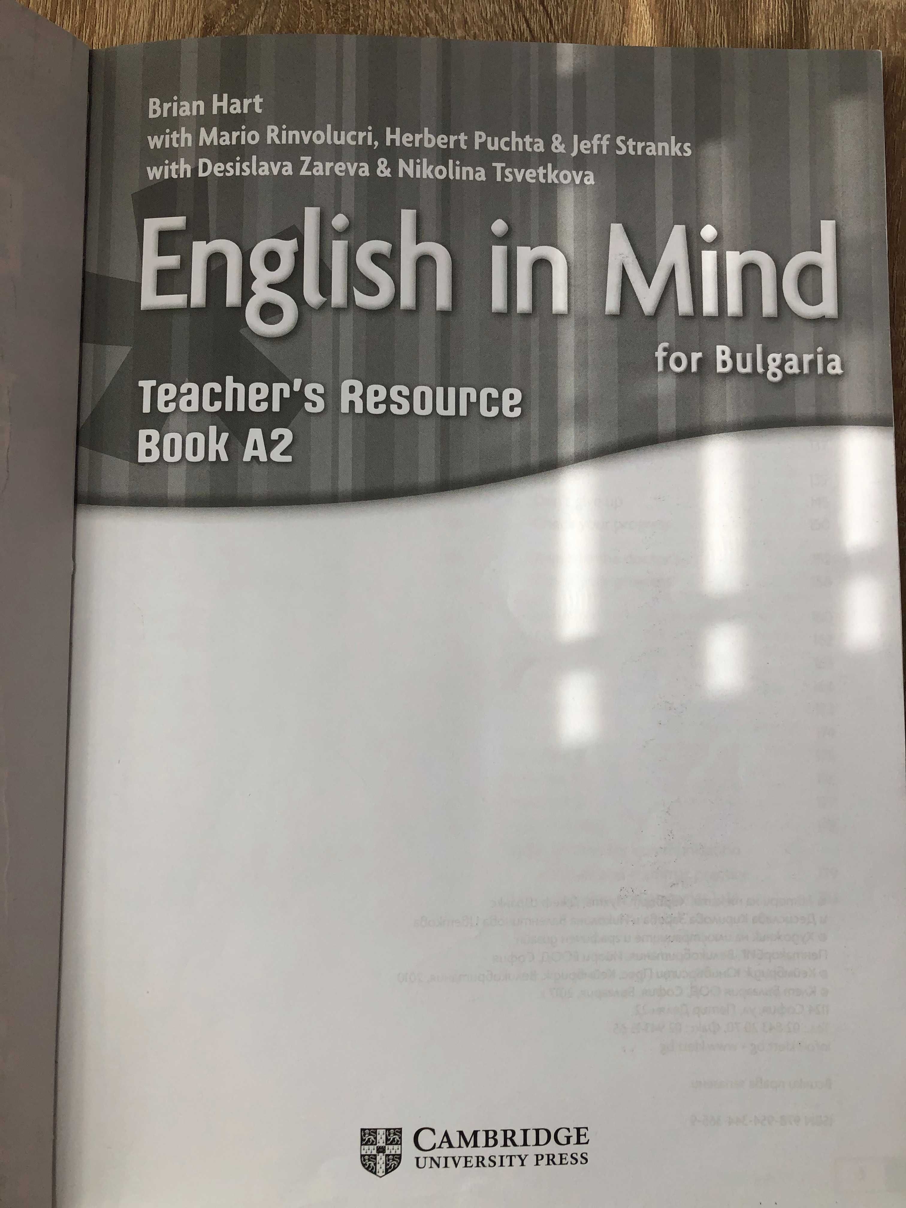 English in Mind for Bulgaria A2: Teacher's Book