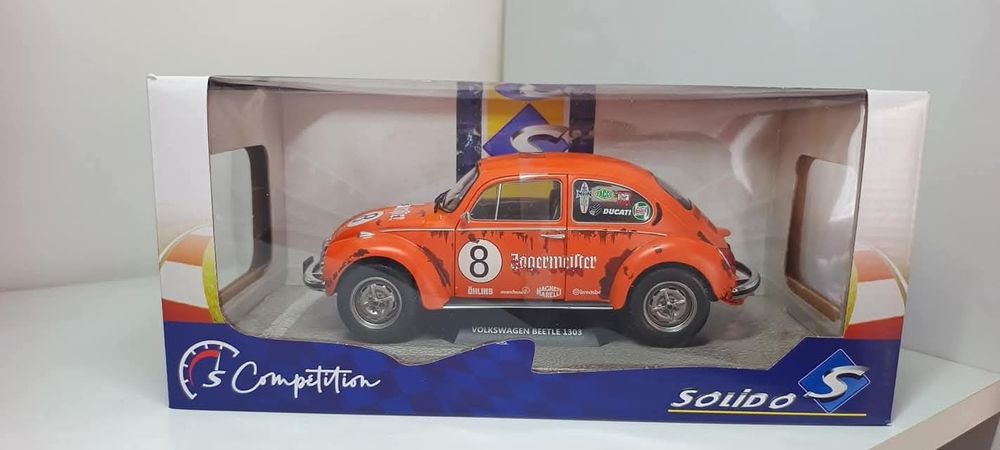Machetă Volkswagen beetle 1303 JÄGERMEISTER 1/18 Solido