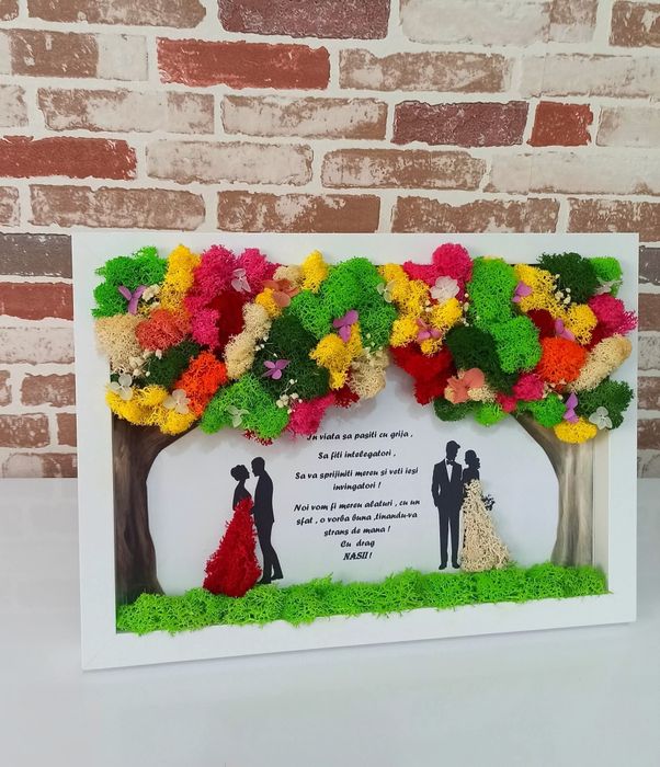 Tablouri decorate cu licheni!