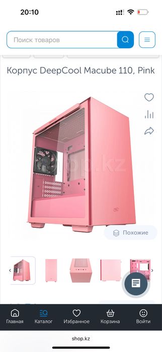Корпус DeepCool Macube 110, розовый