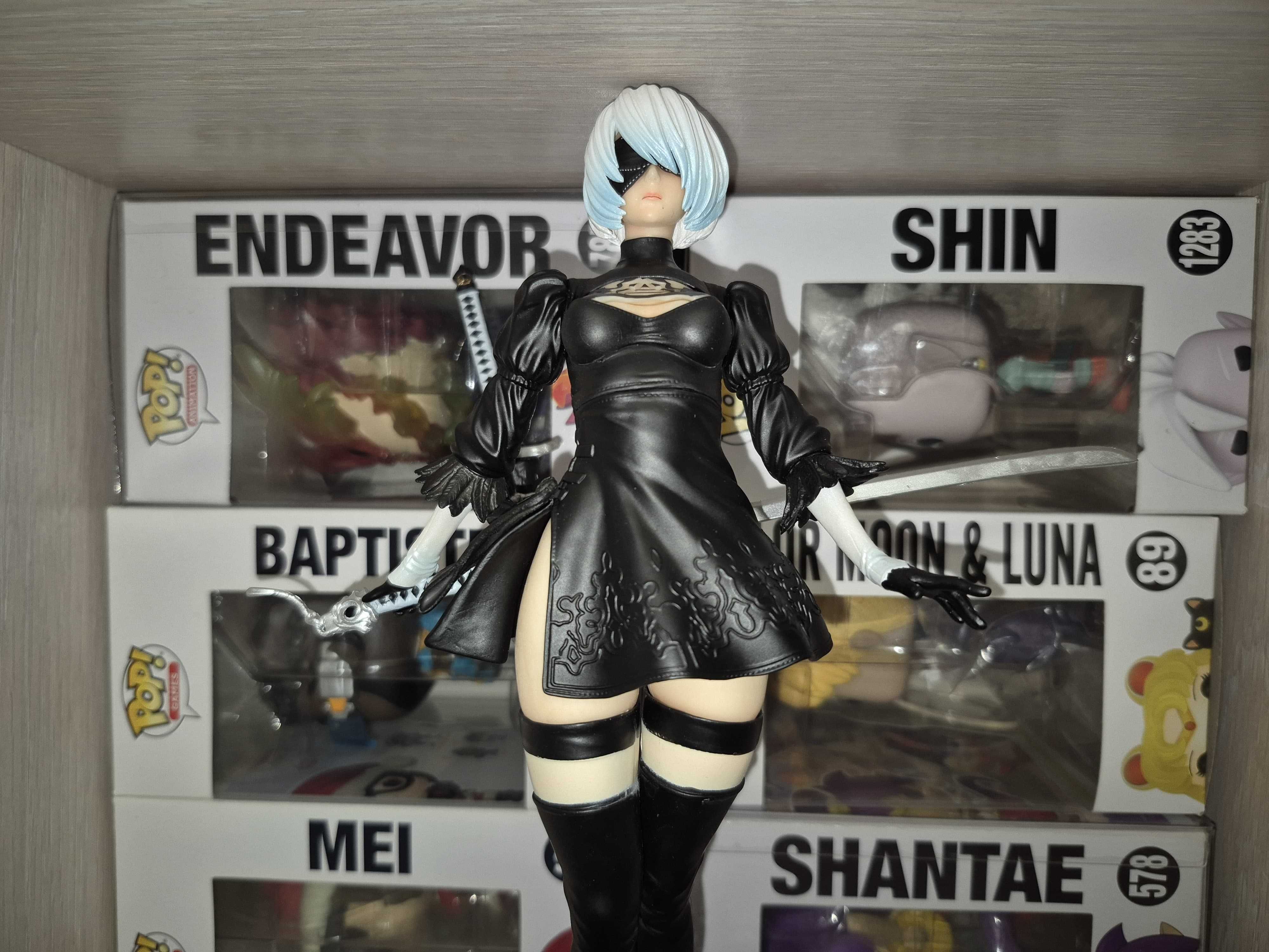 Figurina Joc Anime - NieR: Automata 2B, 30 cm, Cutie