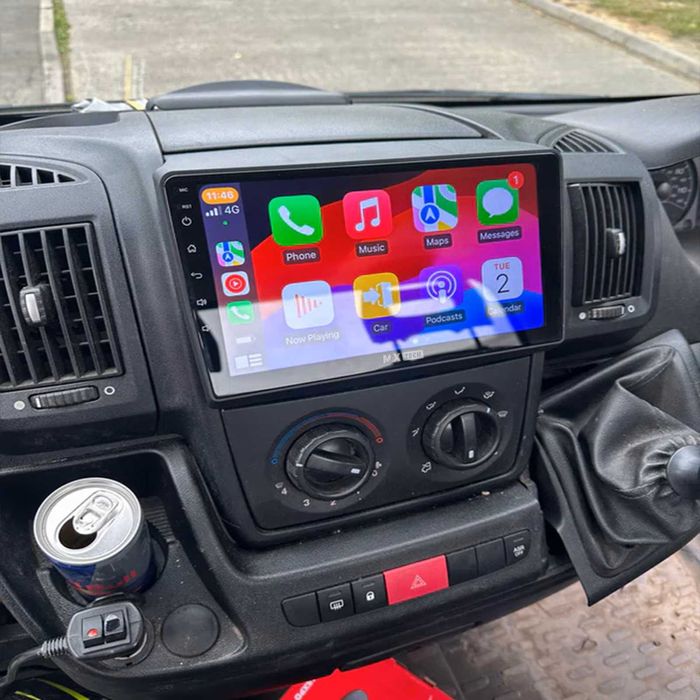 Navigatie GPS Android Fiat Ducato Citroen Jumper Peugeot Boxer CarPlay