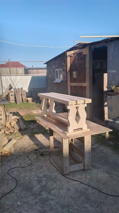 Скамейка для дачи ,скамайка для бани