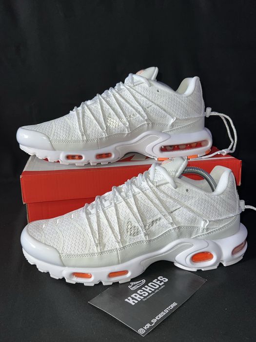 *Нови* Nike Air Max Utility Plus - White/Orange - “Fj4232-100”