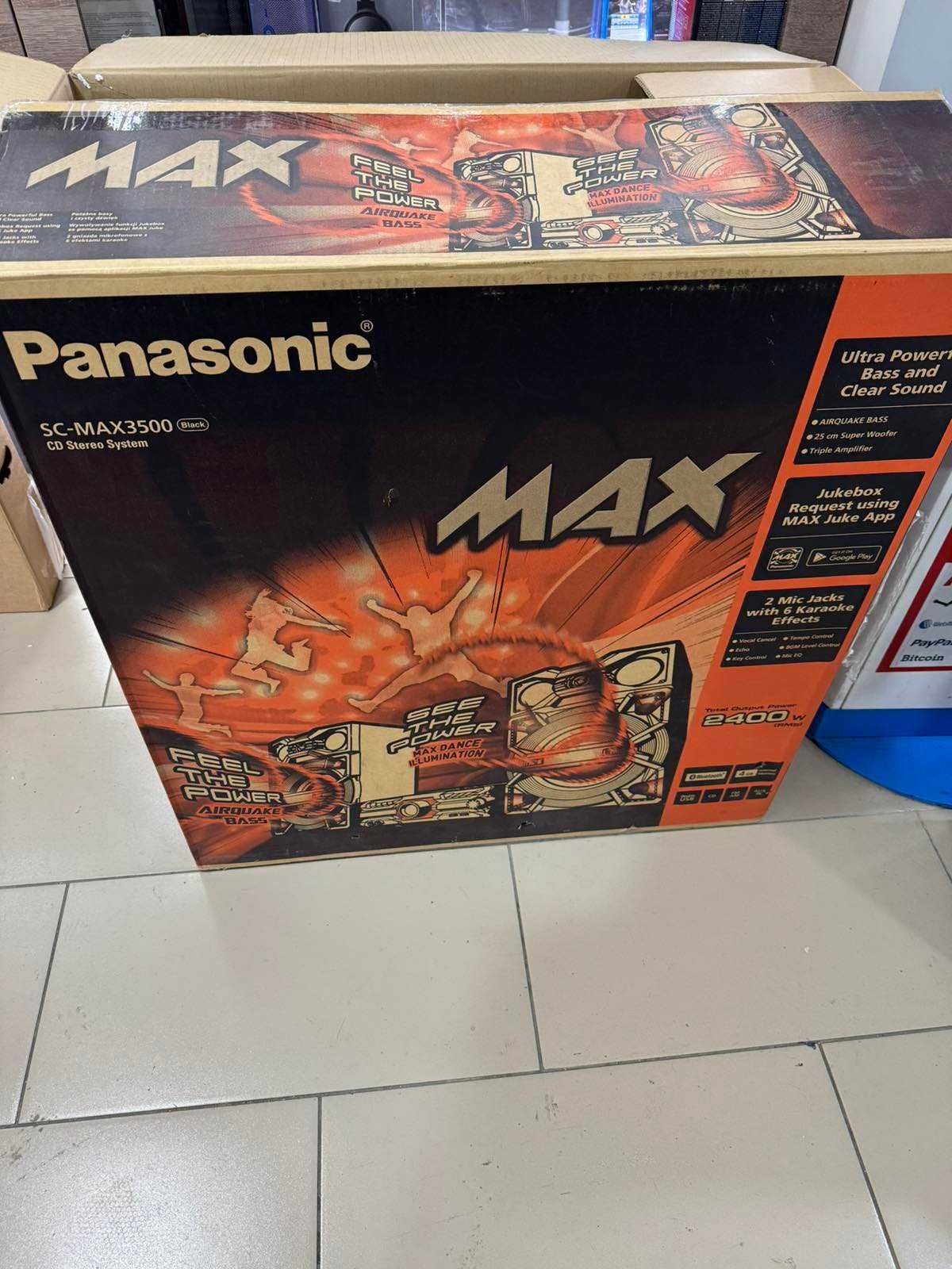 Продавам Аудио Система Panasonic SC-MAX3500 + Гаранция