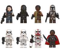 Set 8 Minifigurine tip Lego Star Wars cu DeathTrooper si Cara Dune