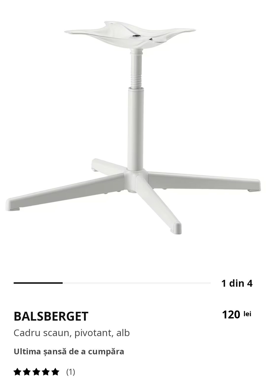 Scaun rotativ ikea