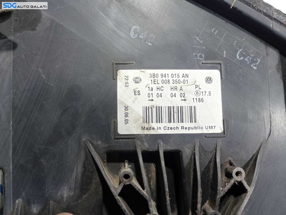 Far Stanga cu Lupa EUROPA Volkswagen Passat B5.5 2001 - 2005 Cod 3B0941015AN [LC0980]