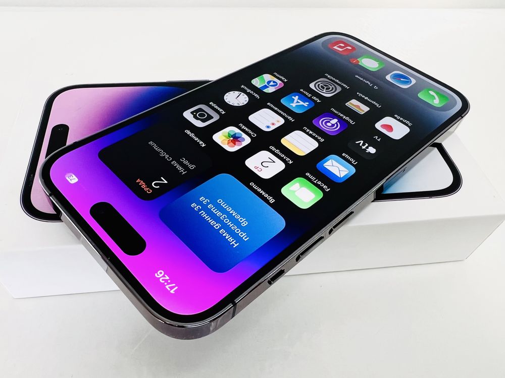 Apple iPhone 14 Pro 128GB Deep Purple Отличен! Гаранция!