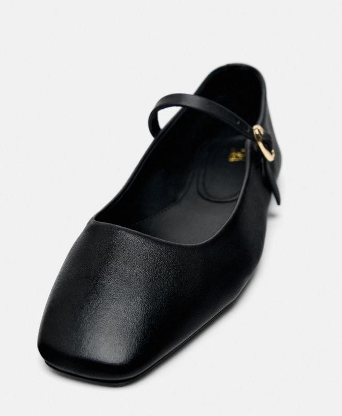 Balerini piele Zara mas. 39 (noi)