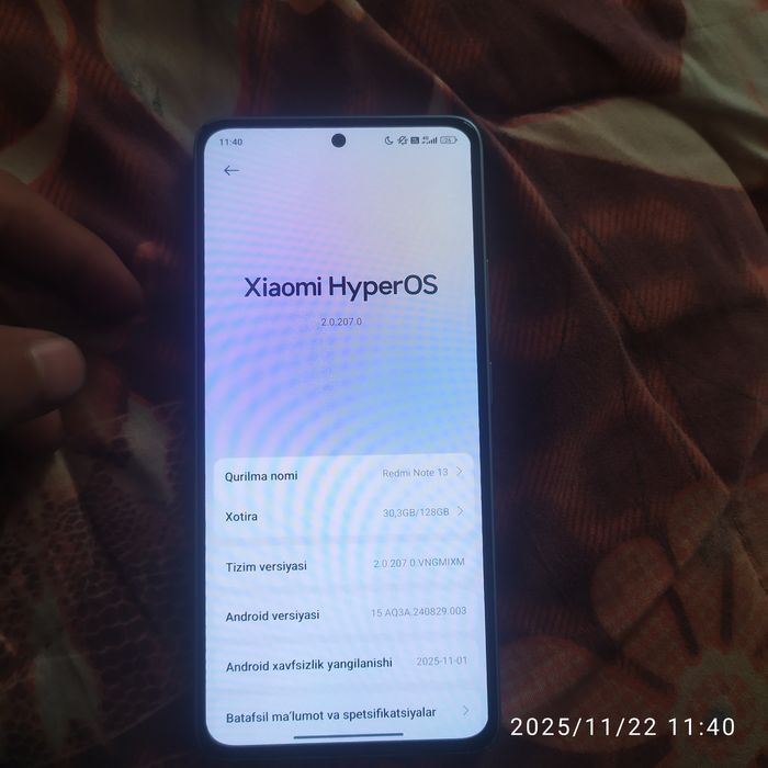 Redmi not 13 6.128 obmen a34ga