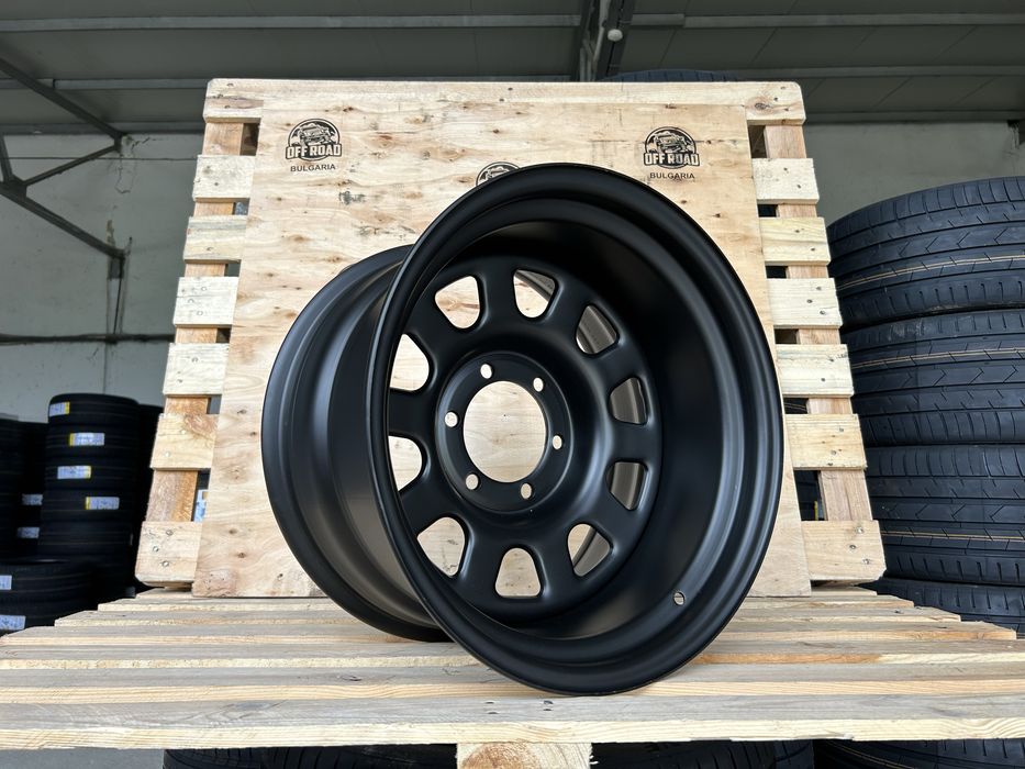 17" 6х139.7 Минусови Стоманени Джанти 4х4 Toyota Nissan Mitsubishi