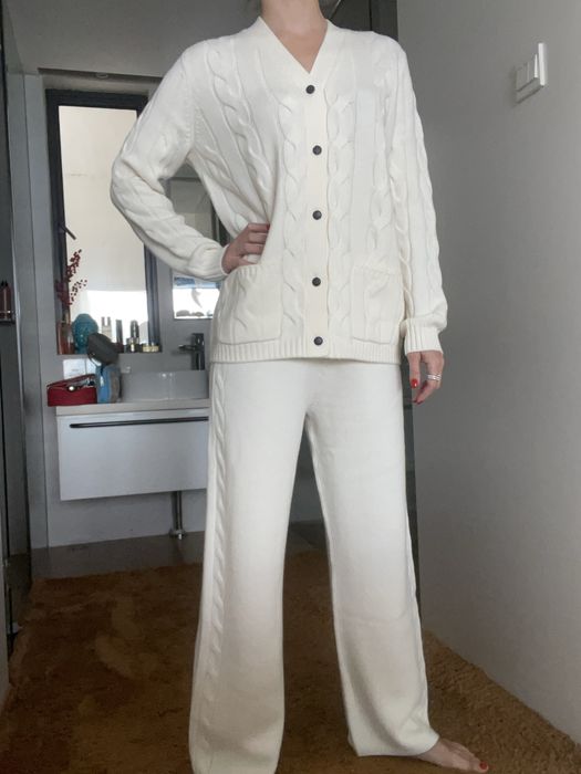 Set tricot Loro Piano M-L 100% casmir nou