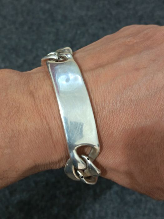 Серебренный браслет мужской