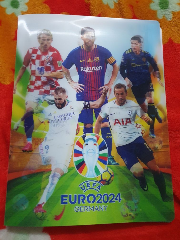 Vând album euro 2024 multicolor