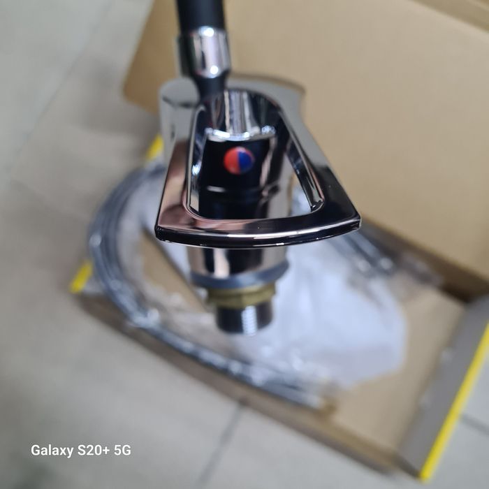 Baterie chiuveta neagra aliaj zinc+ABS