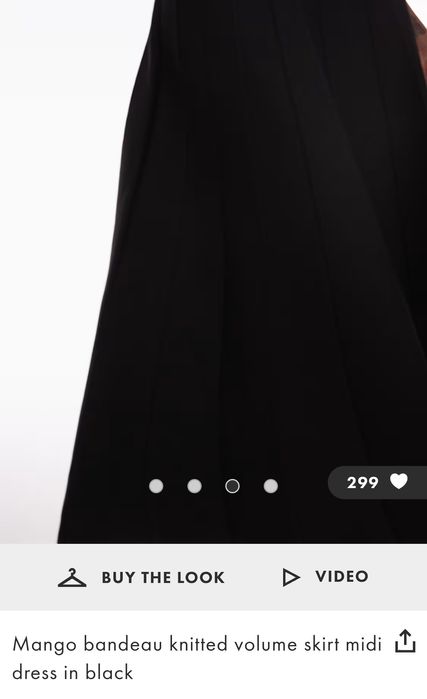 Rochie neagra Mango cu eticheta