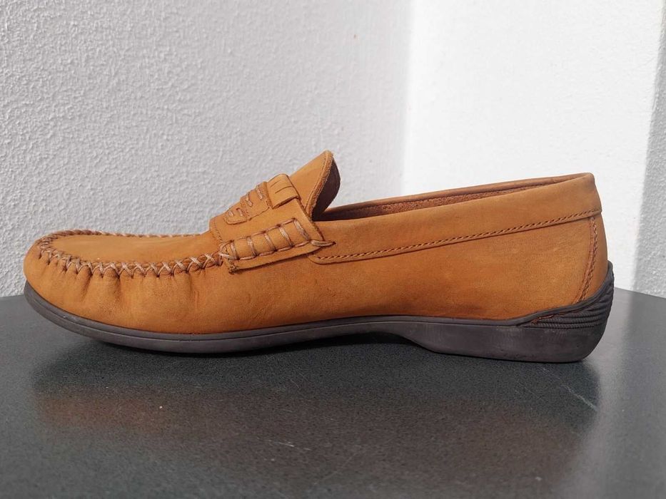 HUSH PUPPIES-Оригинални мокасини Естествена кожа-41 номер