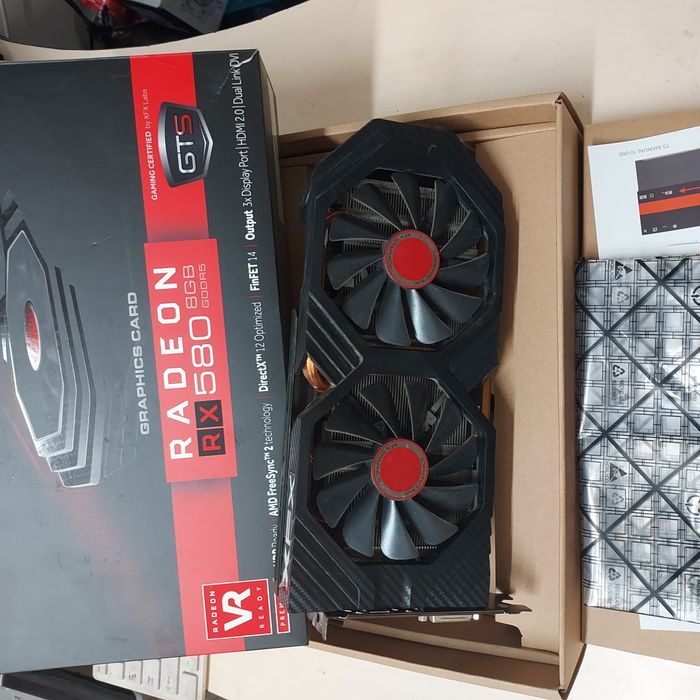 Placa Video XFX RX580 8gb.