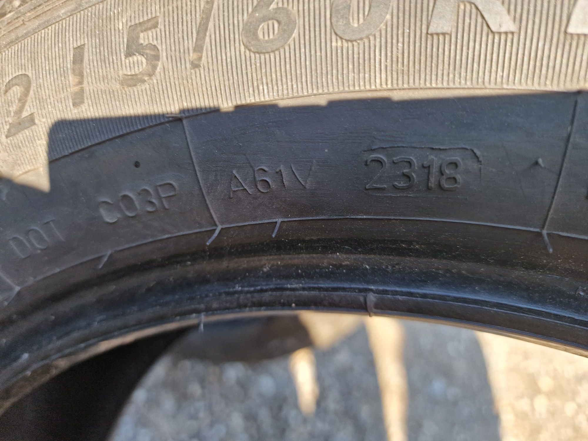 Anvelope 215/60R17C marca Dunlop