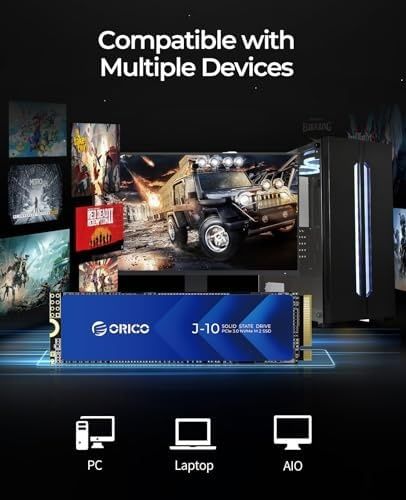 Ssd ORICO-J10, 1Tb, PCIe 3.0, NVMe M.2, sigilat,