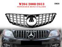 Grila Frontala Diamond AMG Sport Neagra Mercedes C W204 08-13 Tuning