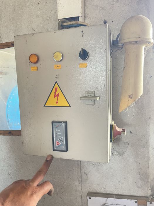 Газови горелки Unigas P-72 и водни помпи и табла за управлението им