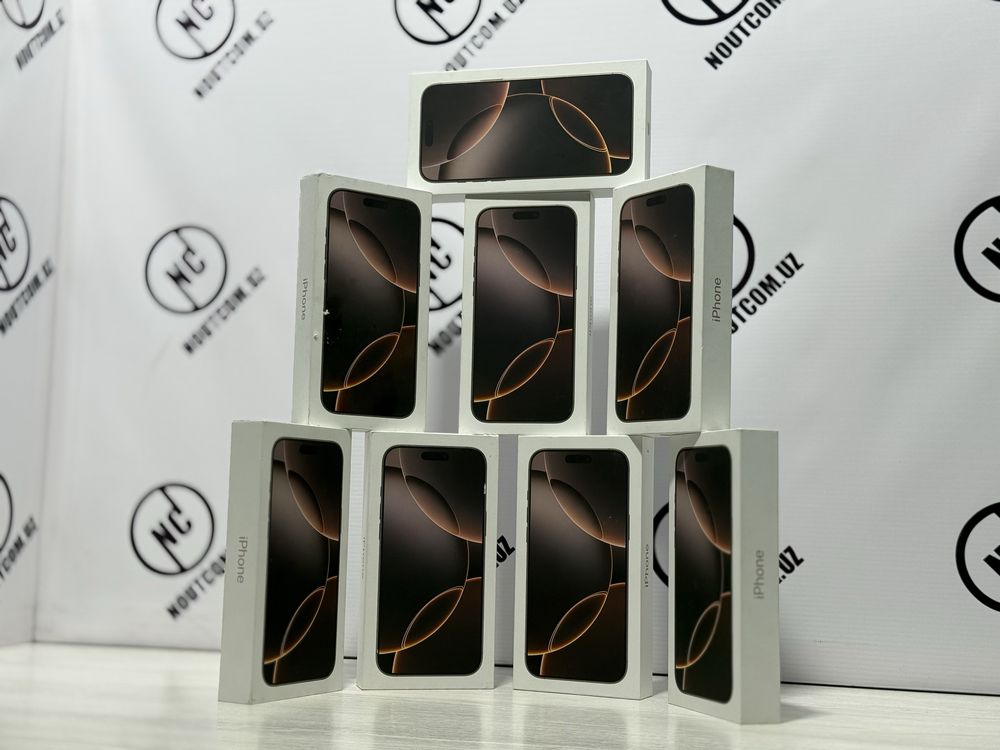 iPhone 16 Pro Max 256GB Desert Titanium YANGI imei kafolati bor!