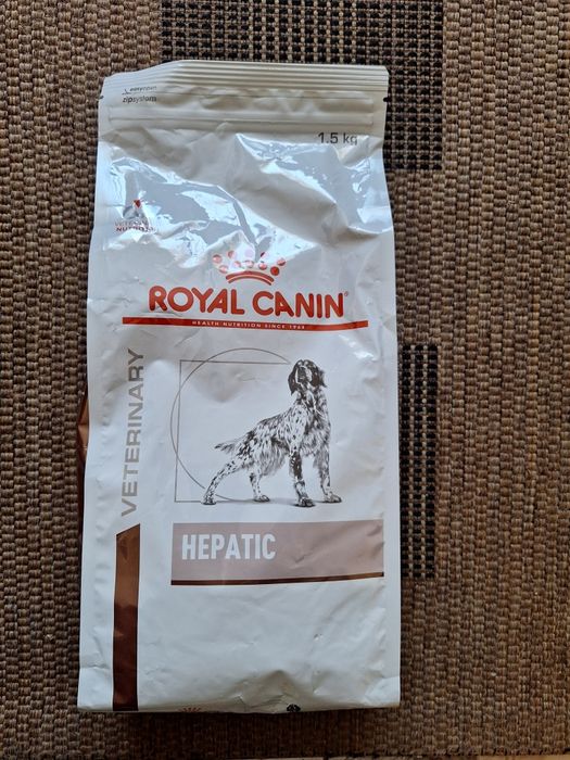 Mâncare câini Royal Canin hepatic 1,5 kg sigilată