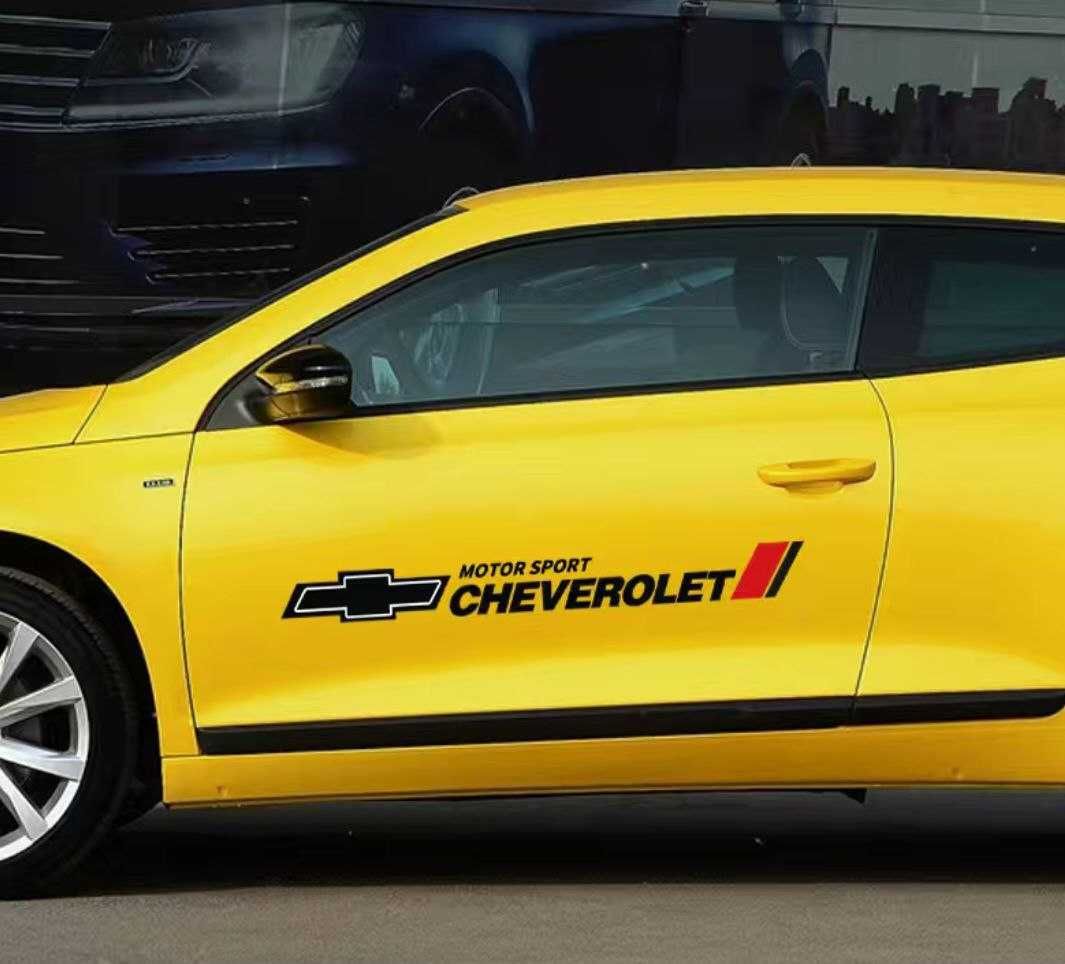 Новинка! Фирменный  наклейки с логотипом для автомобиля "Chevrolet"