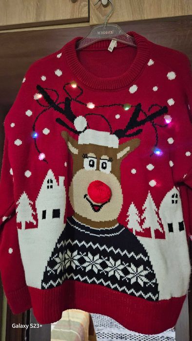 Кофта новогодняя