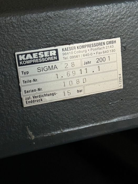 Compresor surub Kaeser CSD 82