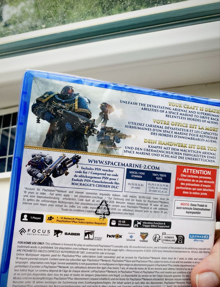 Warhammer Space Marine 2