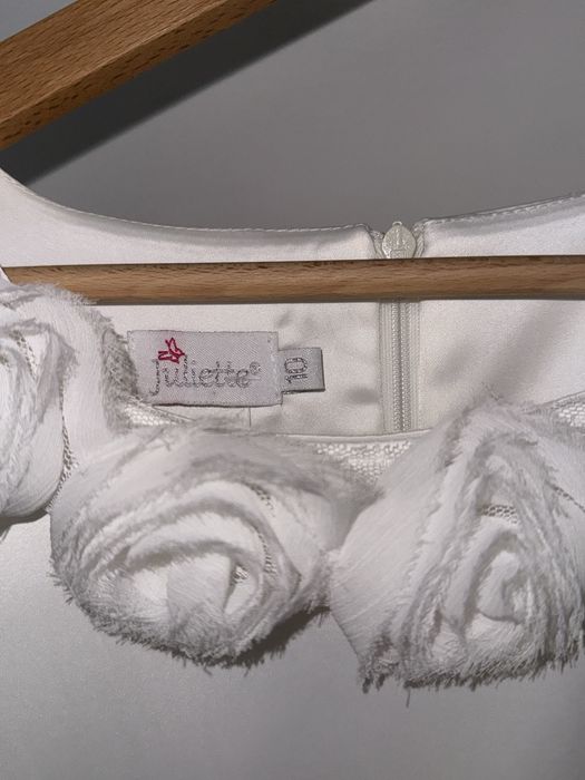 Белоснежна рокля италианска Juliette 10години