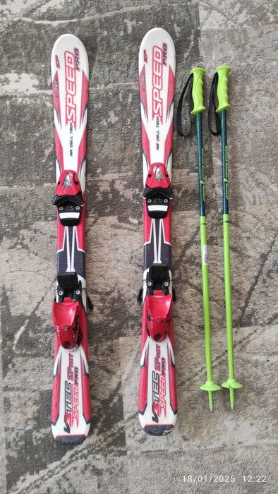 Детски ски 100 см Speed Pro + щеки