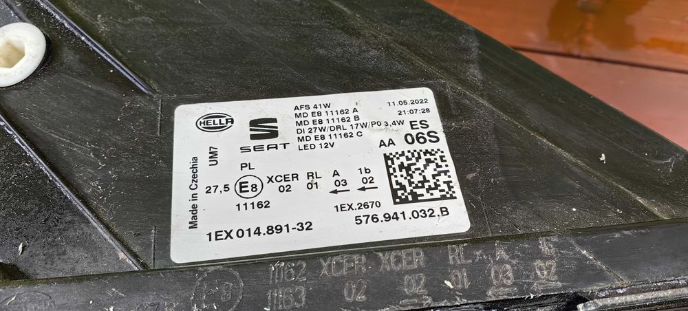 Фар за Seat Ateca Cupra Full LED / Сеат Атека Купра Фул ЛЕД