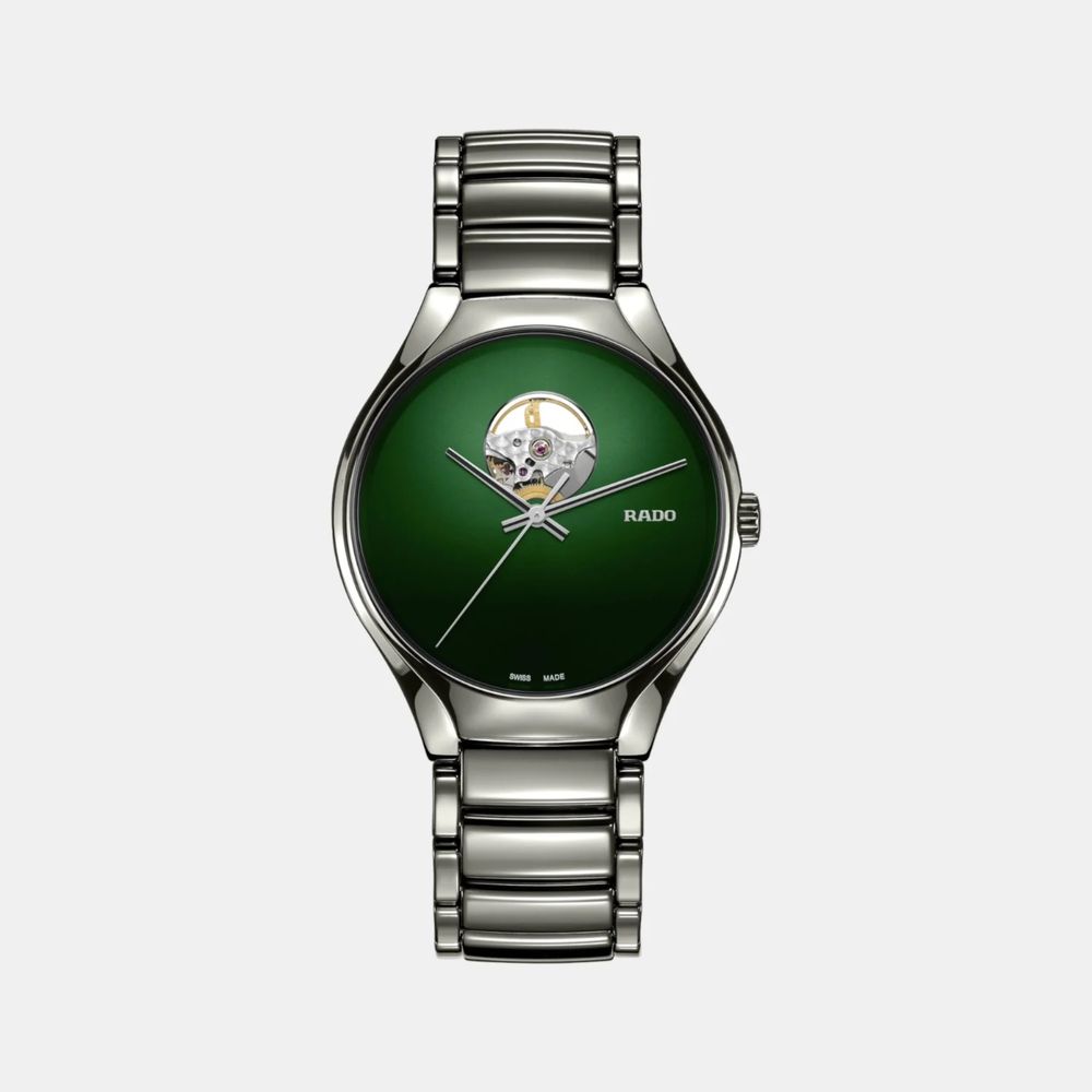 Часовник Rado True Round Secret 40 Green Dial Automatic