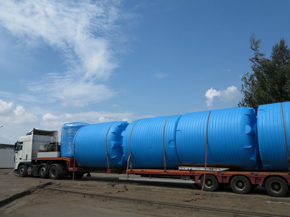 Емкости для воды вертикальные и горизонтальные