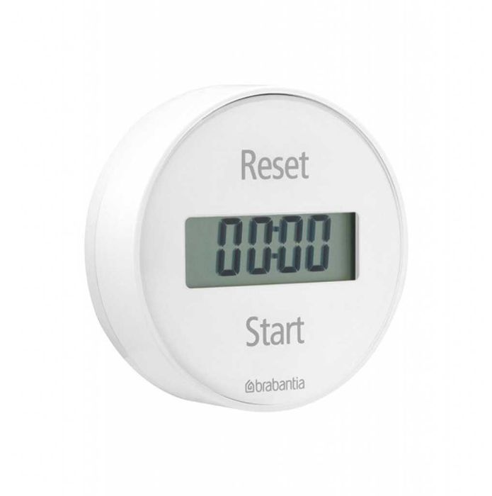 Дигитален кухненски таймер с магнит Brabantia White,  Brabantia Grey
