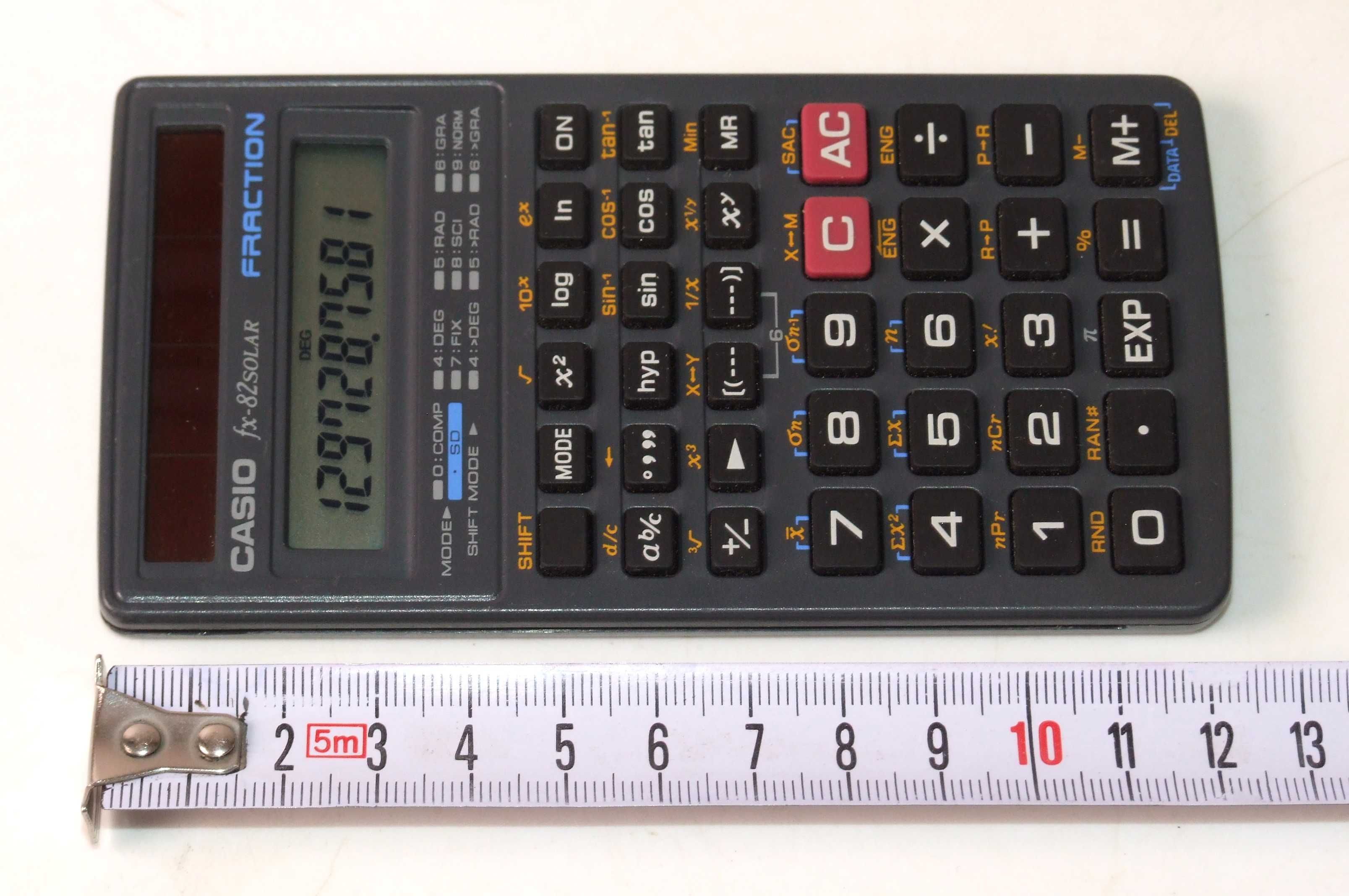 Calculator stiintific CASIO fx-82 SOLAR foarte complex, NOU