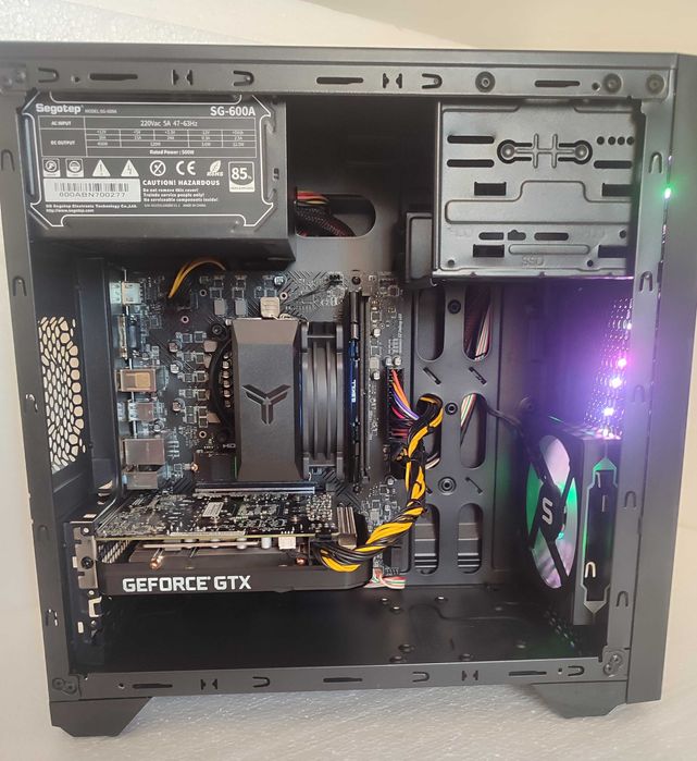 11.Calculator Unitate PC Gaming I3 12100f, 16gb ram, SSD M2 GTX 1660TI