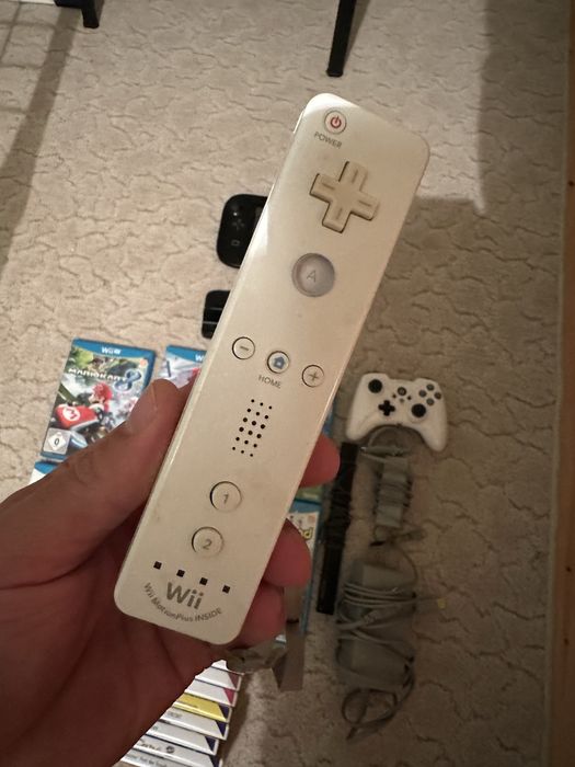 Consola Wii U completa (Zelda, Mario, etc.) + jocuriile Wii
