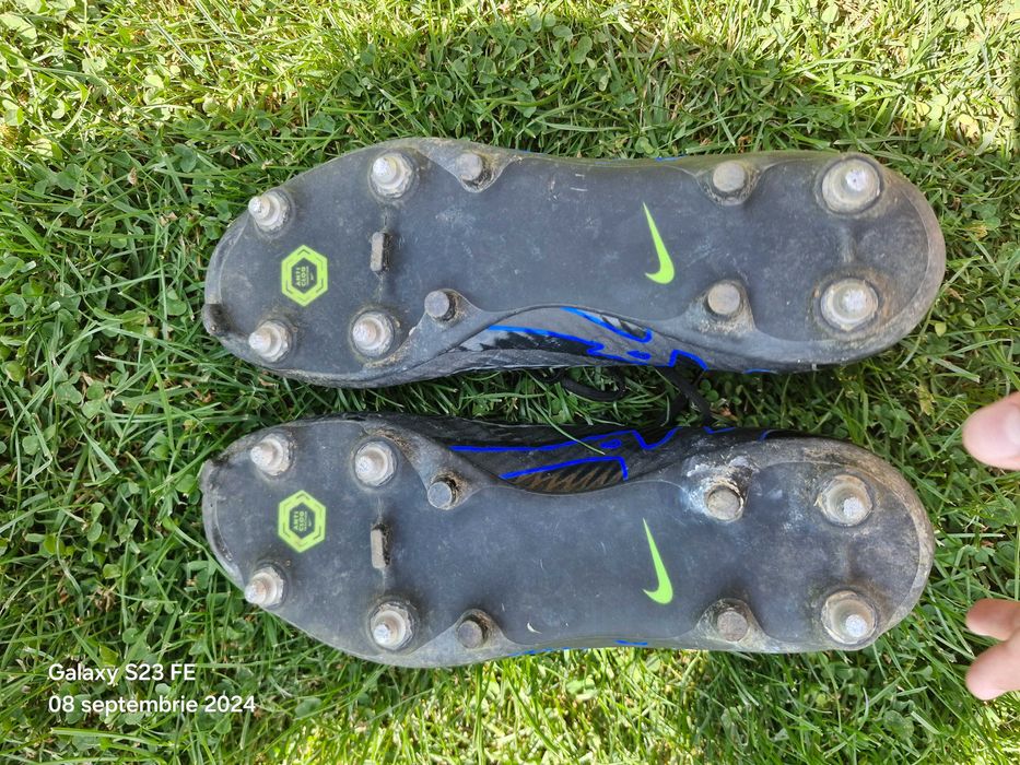 Ghete fotbal cu filet+cheita