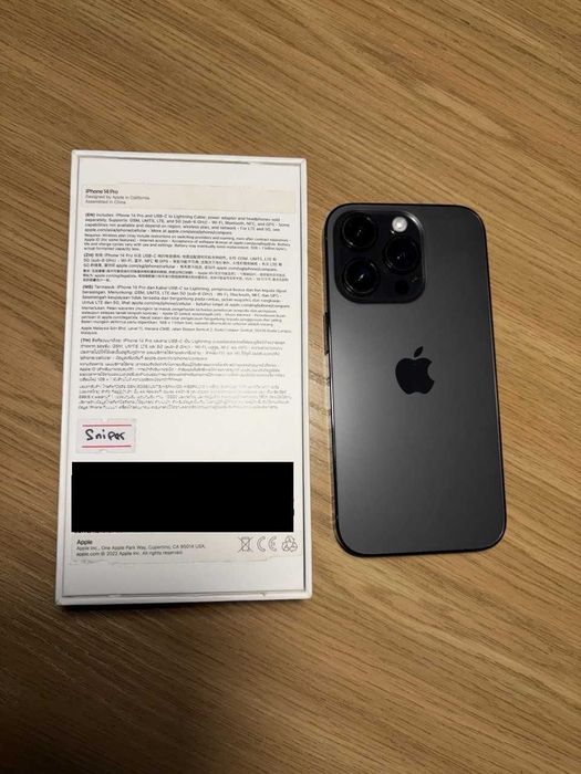 Продаётся iphone 14pro 256gb цвет чёрный в отличном состоянии!