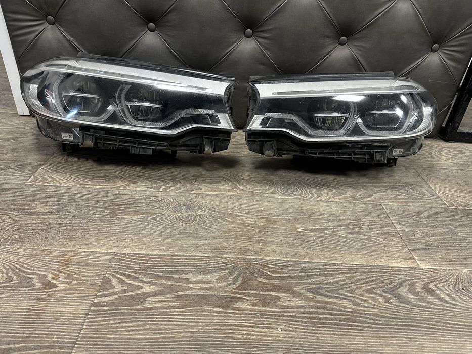 Bmw G30 G31 Оборудвани адаптив Adaptive led фар фарове ляв и десен