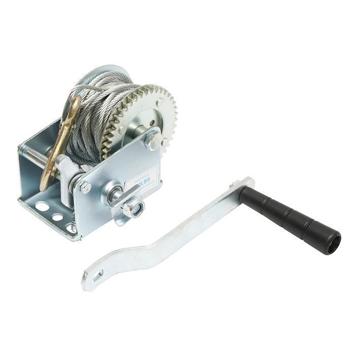 Troliu manual cu cablu otel 8m 350kg